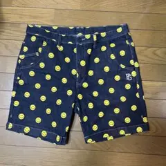 パーリーゲイツ PEARY GATES ニコちゃん ハーフパンツ デニム