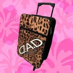 D.A.D ギャルソン ヒョウ柄 キャリーバッグ