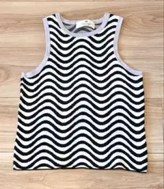 H&M ノースリーブニットトップス　ニットタンクトップ　サイズ146/152
