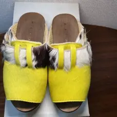 マルニ ハラコ サンダル 35
