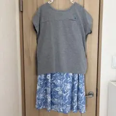 POLO HOME ボタニカル柄 レディース ルームウェア L