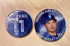 横浜DeNAベイスターズ 東克樹 バッジ 11
