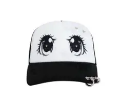 SaveHoney y2k anime emo eyes cap グランジ