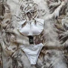 ISLACACOLILA ホワイト 水着 Mサイズ