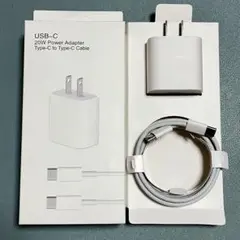 【 Type-C 】 iPhone急速20W充電器セット