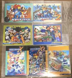 ロックマン 35thグッズ特典 ブロマイド 全7種類
