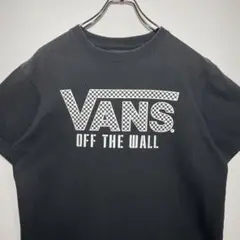 VANS バンズ　Tシャツ　サイズM デカロゴ　オールドスケート　希少　古着