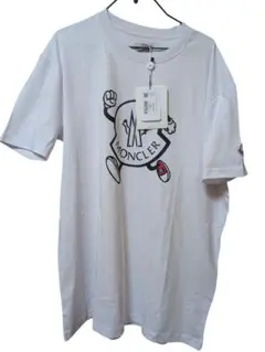 MONCLER ホワイト Tシャツ キャラクター