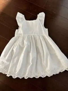 baby gap ノースリーブワンピース ホワイト100