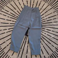 COS パステルブルーグレー スラックス EUR 32