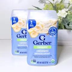 Gerber ガーバー organic オーガニック オートミール 2箱セット