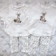 cottoli キリン Tシャツ レギンス 上下セット 95 双子