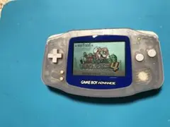 ゲームボーイアドバンス クリアブルー 本体