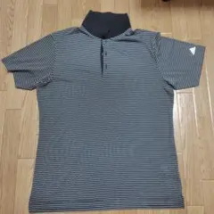 使用少ない　美品　adidas ストライプ ポロシャツ メンズ
