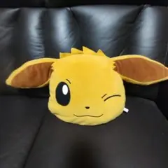 ポケットモンスター　ふわむに　でっかい　フェイス　クッション　イーブイ　ポケモン