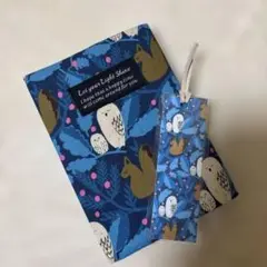 kippis生地　ハンドメイドブックカバー