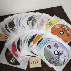 PS1のソフト24本セット【ディスクのみ被りなし】バラエティセット【1613】