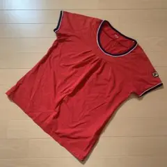 FILA テニスウェア Mサイズ レッド Tシャツ