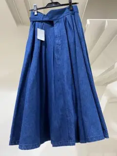 IENA sinme デニムフレアスカート 新品未使用