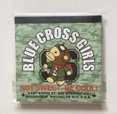 ブルークロス ガールズ メモ帳 四角メモ BLUE CROSS GIRLS
