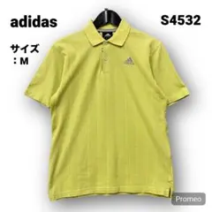 【即購入OK】adidas 半袖ポロシャツ サイズM イエロー