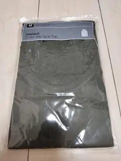 新品未使用！UNIQLO Color Rib Tank Top Mサイズ