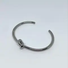 ノットデザインシルバーバングル