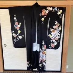成人式 振袖 黒 新品未使用