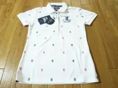 新品☆アドミラル ゴルフ ADMIRAL☆ロゴ 速乾 ポロシャツ 防臭 UV☆Ｓ