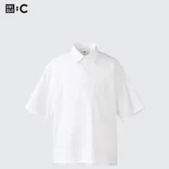 新品　ユニクロ　ブロードオーバーサイズシャツ