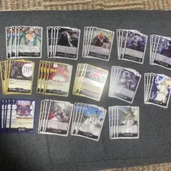 ワンピースカード　黒R以下　全種　4コン　Lイム　デッキパーツ　受け継がれる意思