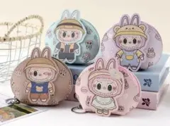 labubu ラブブ ミニポーチ 4種セット