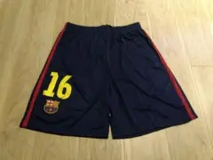 バルセロナ　サッカーパンツ　ハーフパンツ　XLサイズ