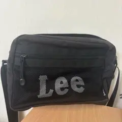 Lee メッシュショルダーバッグ 黒