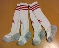 サッカーソックス 2足セット　サイズ 4XS (16-18cm)　アディダス