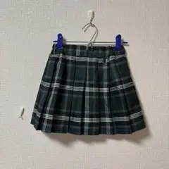 チェック柄プリーツスカート♡130