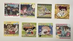 映画クレヨンしんちゃん　シール8枚セット　チョコビ