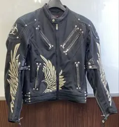 弐黒堂バイクジャケット赤❴M❵オールシーズンズ Amazon | [弐黒堂] ハードライドバトルジャケット 鳳翔 BLACK M