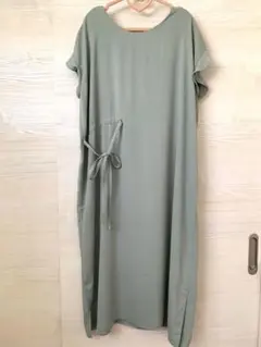 未使用　haco! ハコ　袖フリルワンピース