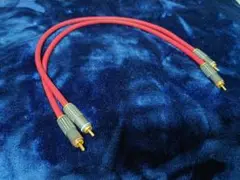超貴重!!オーディオテクニカ製 PCOCC+ 高級プラグ RCAラインケーブル