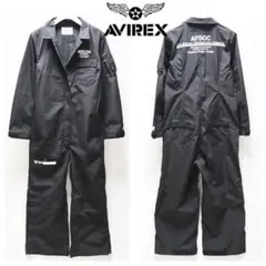 《アヴィレックス》新品 オールシーズン対応 ミリタリージャンプスーツ ツナギ F