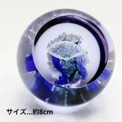 ガラス　クリスタル　インテリア　ペーパーウェイト