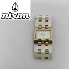 レア　NIXON THE BIG RIG WHITE 　8/3 電池交換済み