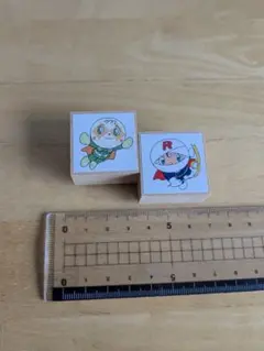 ②新品　アンパンマン　ハンコ　２点セット　スタンプ