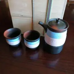 二代　井上　素三　作　常滑酒壷　徳利　明治　大正　名工 二代 井上 素三 作 常滑酒壷 徳利 明治 大正 名工