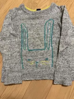 babyGap ウサギ刺繍 ニットセーター 100cm