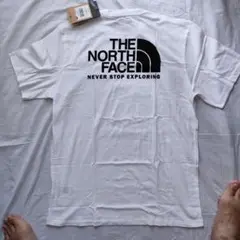 THE NORTH FACE ホワイト Tシャツ・USA正規店専売品