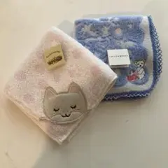 新品未使用　タオルハンカチ　2枚セット