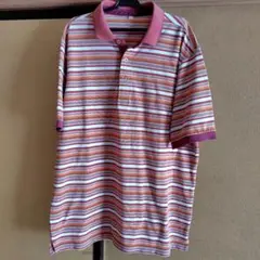 メンズ半袖ポロシャツLL