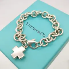 Tiffany ティファニー ローマンクロス ブレスレット シルバー925